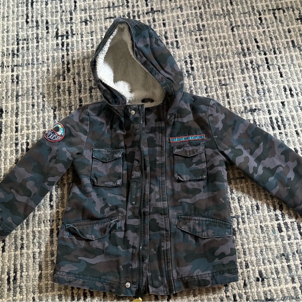 Cat & Jack Camouflage Kids Jacket